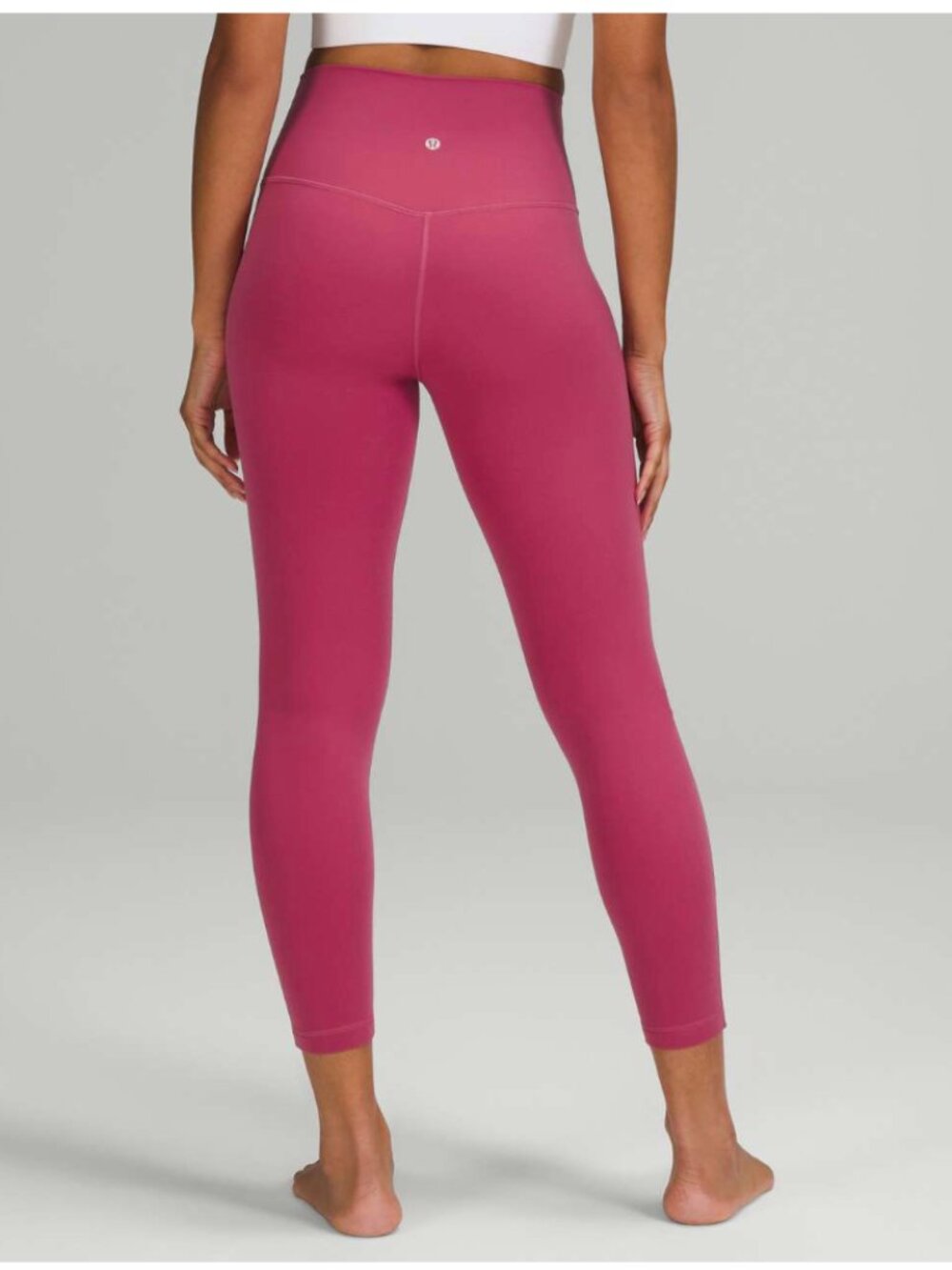 lululemon athletica High-Waist 7/8 Leggings in Raspberry Pink